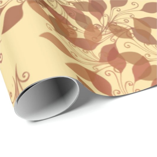 Falling Leaves Cadeaupapier (Rol Hoek)