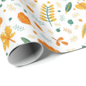 Falling Leaves Cadeaupapier (Rol Hoek)