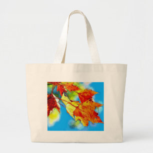 Falling Leaves Grote Tote Bag