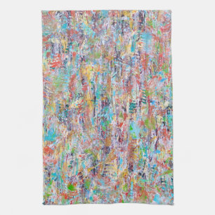 Falling Leaves Kitchen Towel Theedoek