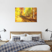 Falling Light Canvas Print (Insitu (Slaapkamer))