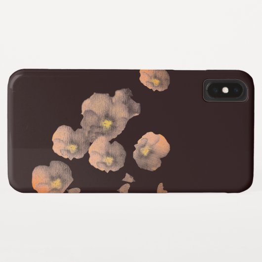 Falling Petals Case-Mate iPhone Case (Achterkant (horizontaal))
