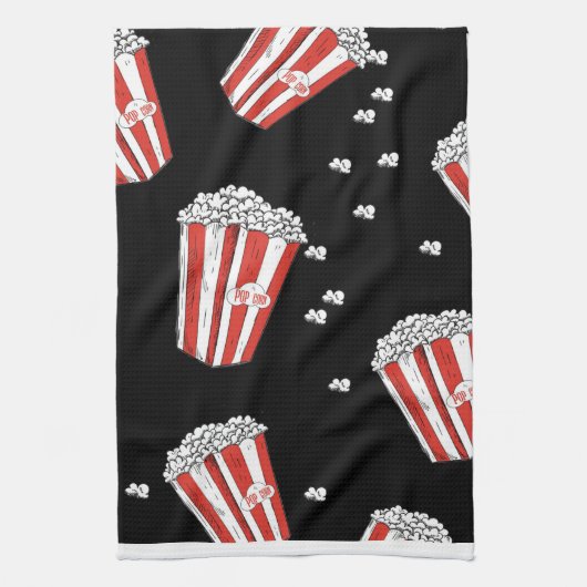 Falling Popcorn Pattern Theedoek (Verticaal)