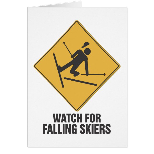 Falling Skiers (Voorkant)