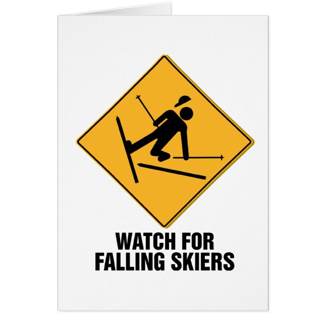 Falling Skiers (Voorkant)
