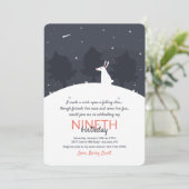 Falling Star Uitnodiging (Staand voorkant)