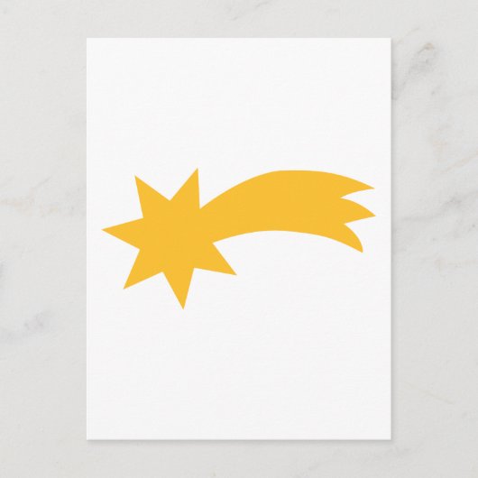 Falling vallende ster briefkaart (Voorkant)