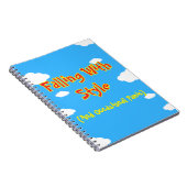 Falling With Style (And Occasional Panic) Notitieboek (Rechterzijde)