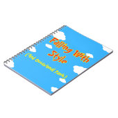 Falling With Style (And Occasional Panic) Notitieboek (Linkerzijde)