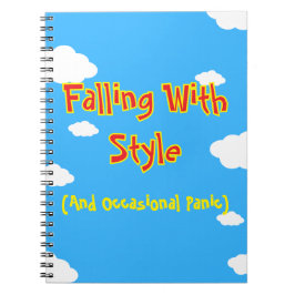 Falling With Style (And Occasional Panic) Notitieboek