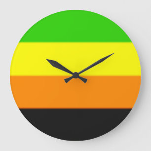 Fallln Aromantic Pride Flag Grote Klok