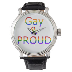 Fallln Gay en Proud Horloge