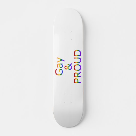 Fallln Gay en Proud Skateboard (Voorkant)