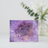 Falln Amethyst Geode Briefkaart (Staand voorkant)