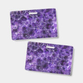 Falln Amethyst Peaks Badge (Voor- en achterkant)