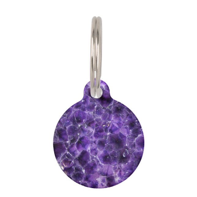 Falln Amethyst Peaks Huisdierpenning (Voorkant)