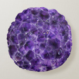 Falln Amethyst Peaks Rond Kussen