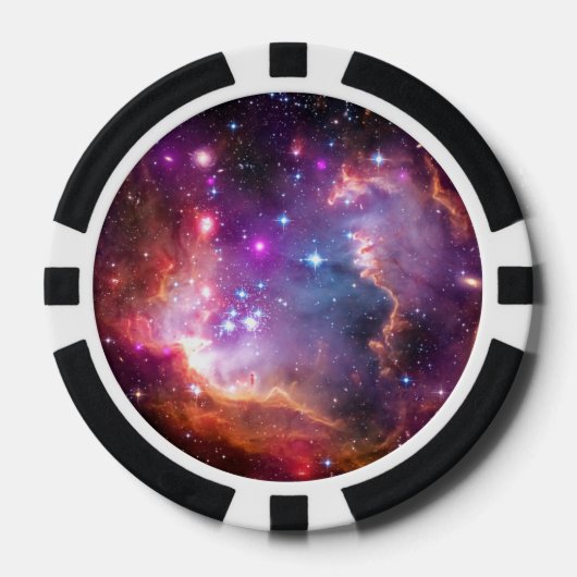 Falln Angelic Galaxy Poker Chips (Voorkant)