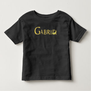 Falln Archangel Gabriel voor en achter Kinder Shirts