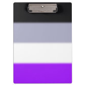 Falln Asexual Pride Flag Klembord (Voorkant)