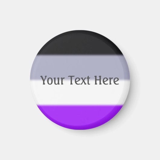 Falln Asexual Pride Flag Magneet (Voorkant)