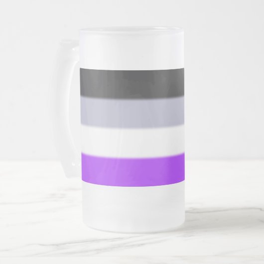 Falln Asexual Pride Flag Matglas Bierpul (Voorkant links)