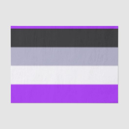 Falln Asexual Pride Flag Tissuepapier (Voorkant)