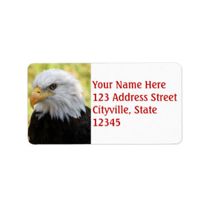 Falln Bald Eagle Liberty Etiket