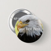 Falln Bald Eagle Liberty Ronde Button 5,7 Cm (Voorkant /achterkant)