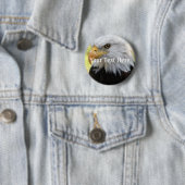 Falln Bald Eagle Liberty Ronde Button 5,7 Cm (In situ)
