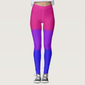 Falln Bisexual Pride Flag Leggings (Voorkant)