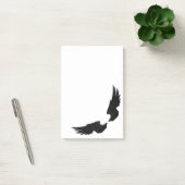 Falln Black Angel Wings Post-it® Notes (Kantoor)