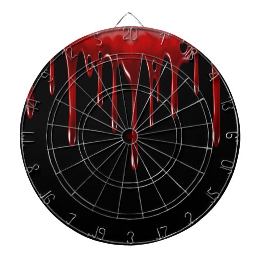 Falln Blood Drivers zwart Dartbord (Voorkant)
