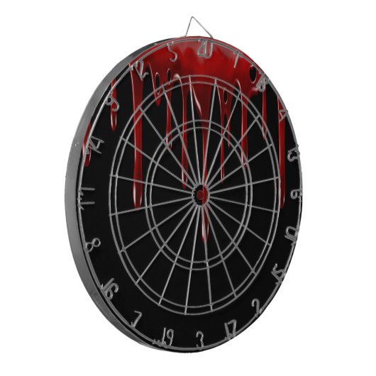 Falln Blood Drivers zwart Dartbord (Voorkant Links)