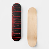 Falln Blood Drivers zwart Skateboard (Voorkant)