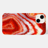 Falln Blood Orange Agate. Case-Mate iPhone Case (Achterkant (horizontaal))