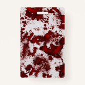 Falln Blood Splatter Badge (Achterkant)
