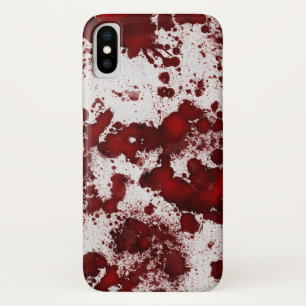 Falln Blood Splatter iPhone X Hoesje