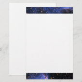 Falln Blue Embrionic Starfield Briefpapier (Voorkant / Achterkant)