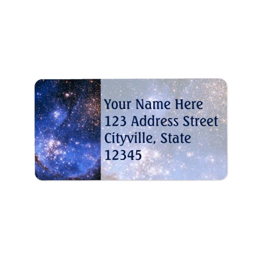 Falln Blue Embrionic Starfield Etiket (Voorkant)