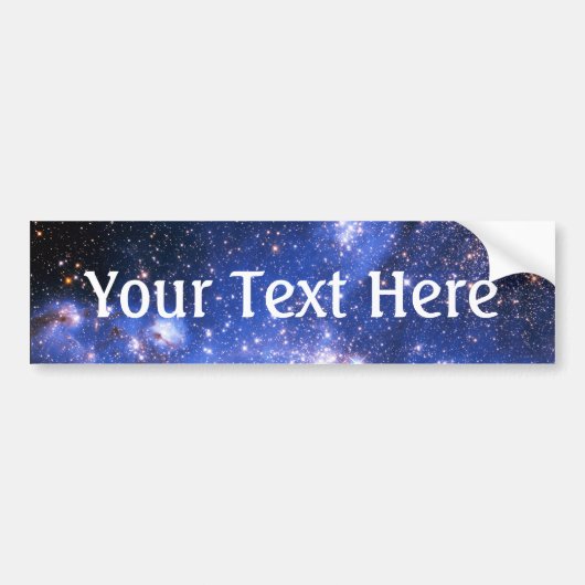 Falln Blue Embrionic Stars Bumpersticker (Voorkant)