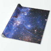 Falln Blue Embrionic Stars Cadeaupapier (Uitgerold)