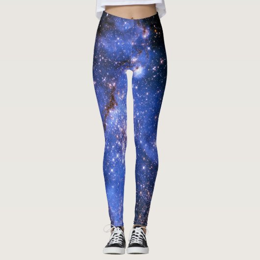 Falln Blue Embrionic Stars Leggings (Voorkant)