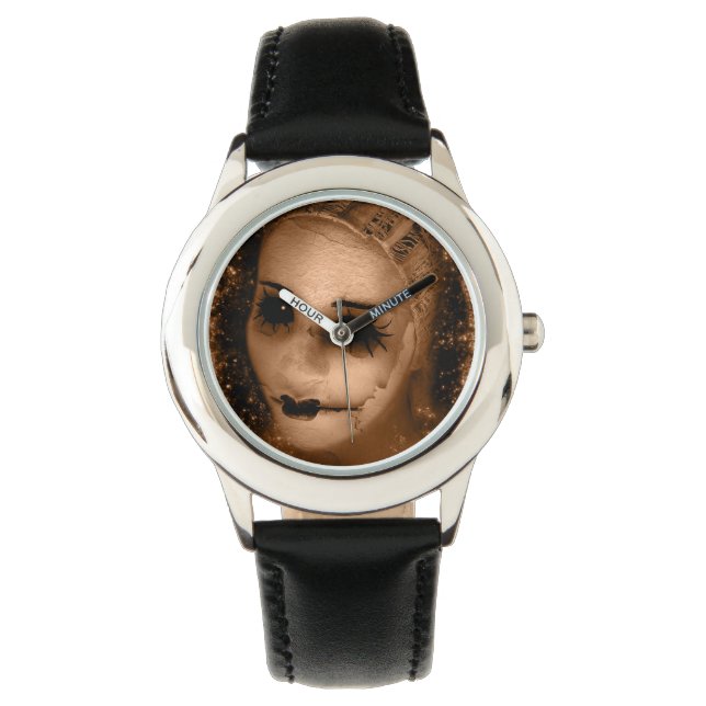 Falln Broken Pierrot Horloge (Voorkant)