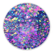 Falln Bubble Crystals Keramische Knop (Voorkant)