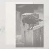 Falln Cemetery Crow Briefpapier (Voorkant / Achterkant)