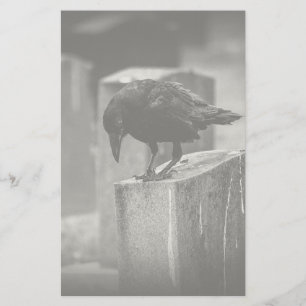 Falln Cemetery Crow Briefpapier
