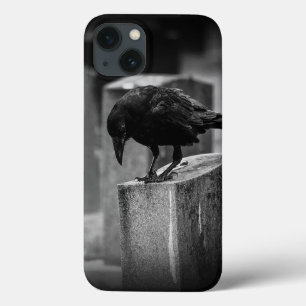 Falln Cemetery Crow iPhone 13 Hoesje
