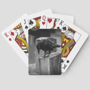 Falln Cemetery Crow Pokerkaarten