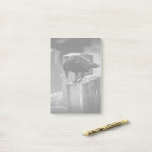 Falln Cemetery Crow Post-it® Notes (Op bureau)